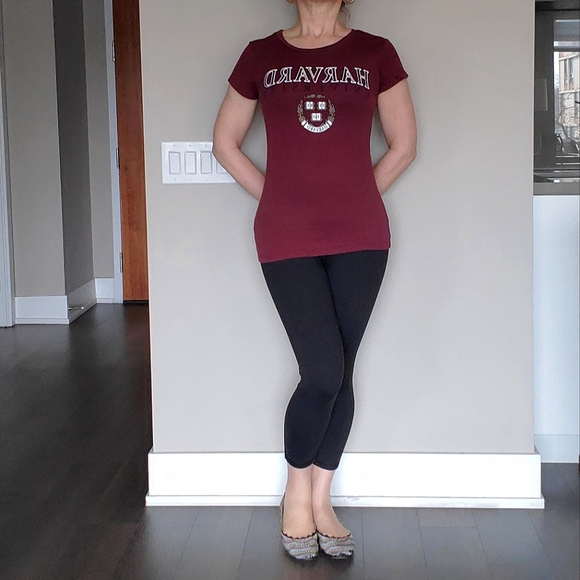 Harvard University Logo Cotton T-shirt π - Picture 8 of 14